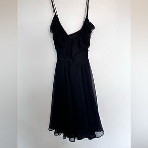 Guess Black Spaghetti Strap Sexy Dress